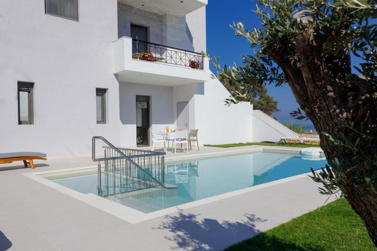 Apartment Tilio - New Apartment With Private Pool 1400M From The Beach Rethymno Exteriér fotografie