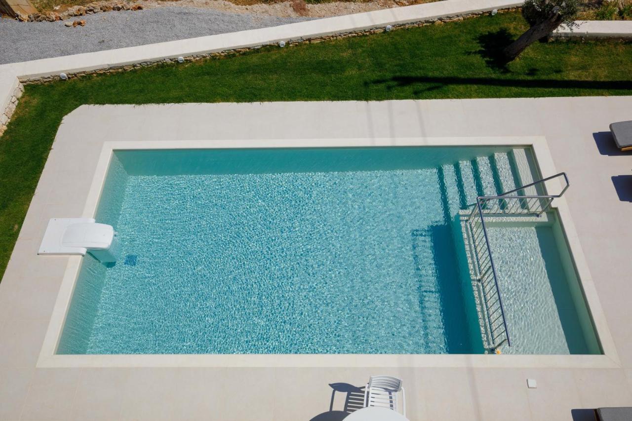 Apartment Tilio - New Apartment With Private Pool 1400M From The Beach Rethymno Exteriér fotografie