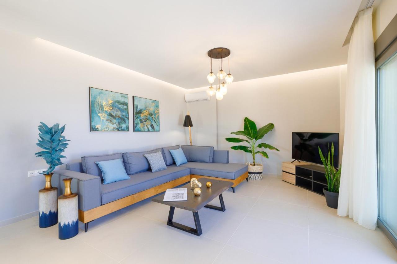 Apartment Tilio - New Apartment With Private Pool 1400M From The Beach Rethymno Exteriér fotografie