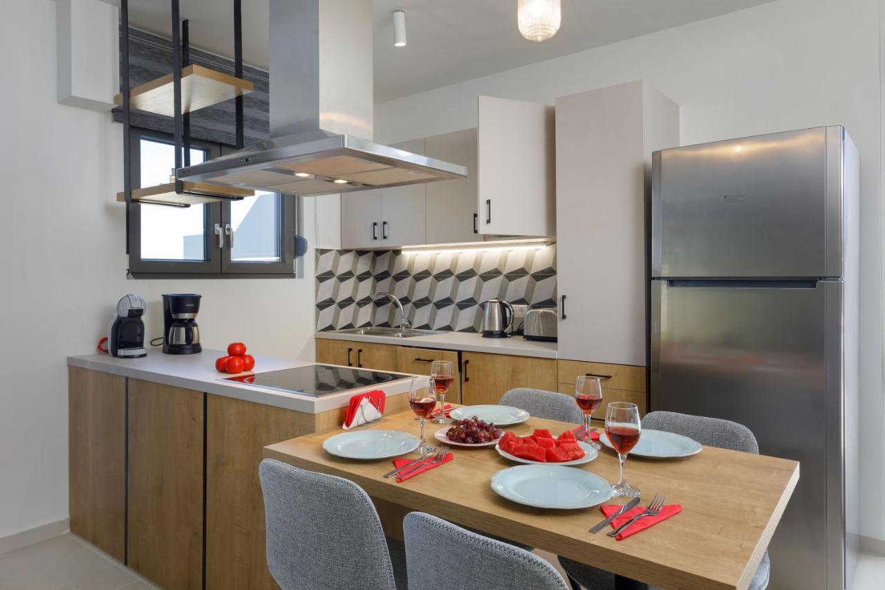 Apartment Tilio - New Apartment With Private Pool 1400M From The Beach Rethymno Exteriér fotografie